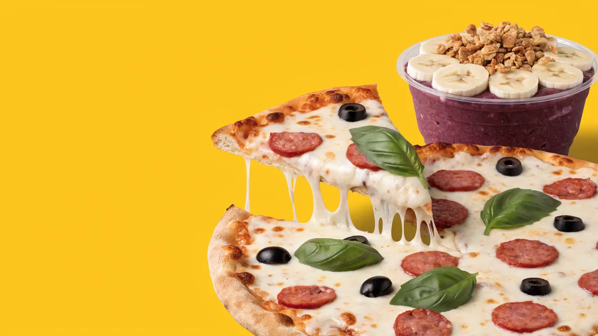 45 sabores · Armá tu pizza
