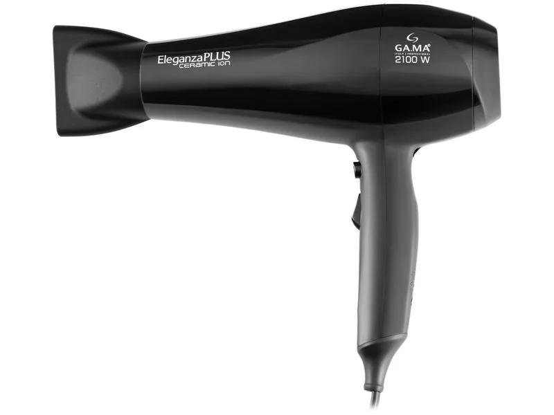 Secador de Cabelo Gama Italy Ceramic Ion Preto 2100W