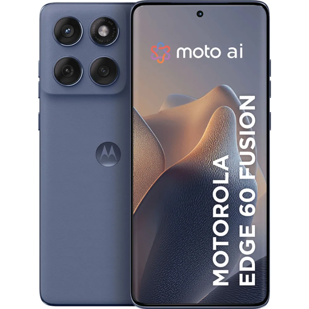 Motorola Edge 60 Fusion 5G 256GB 8GB RAM Cinza Tela 6.7" pOLED Super HD Câmera 50MP Sony Android 15