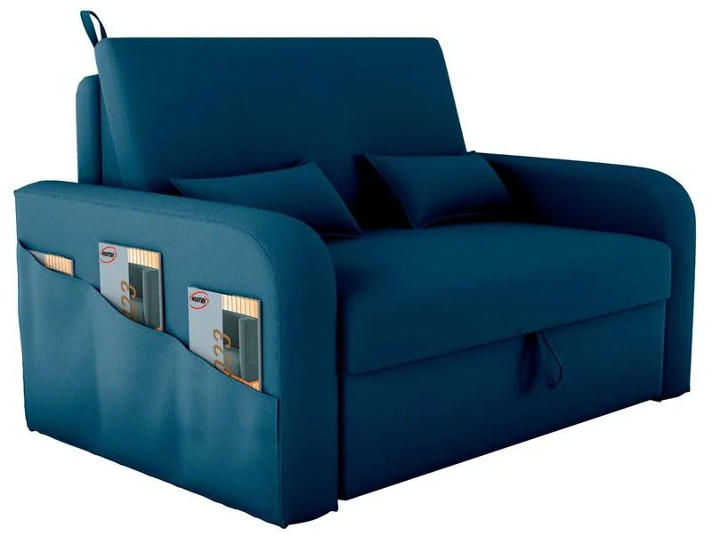 Sofá-cama 2 Lugares Casal Veludo Lady Dai
