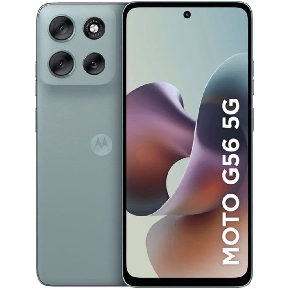Motorola Moto G56 256GB 8GB RAM Boost 24GB Cinza Tela 6.7" 5G Câmera Sony 50MP IP68/IP69 Resistente