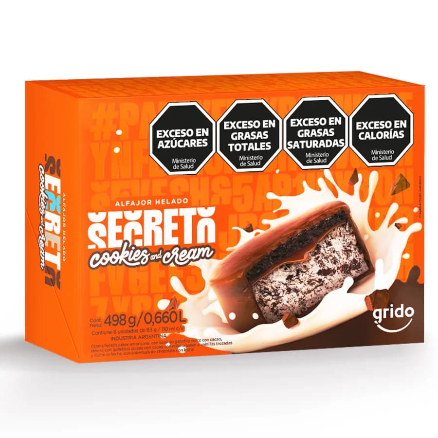 Alfajor secreto (6 porciones)