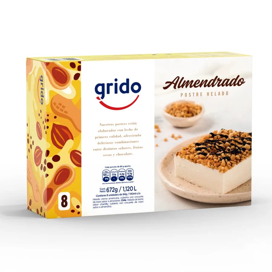 Almendrado (8 porciones)