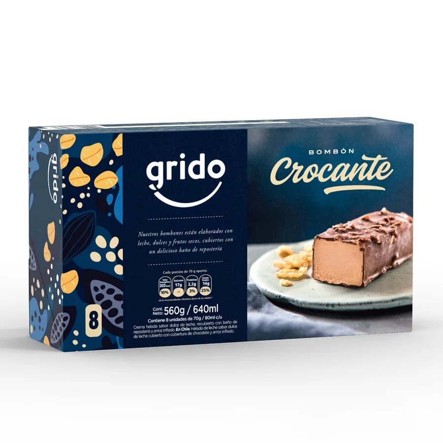 Bombón crocante (8 porciones)