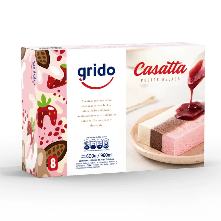 Casatta (8 porciones)