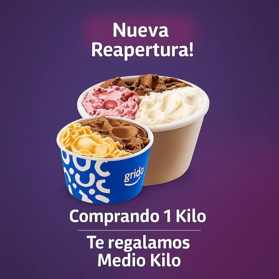 Kilo + medio de regalo