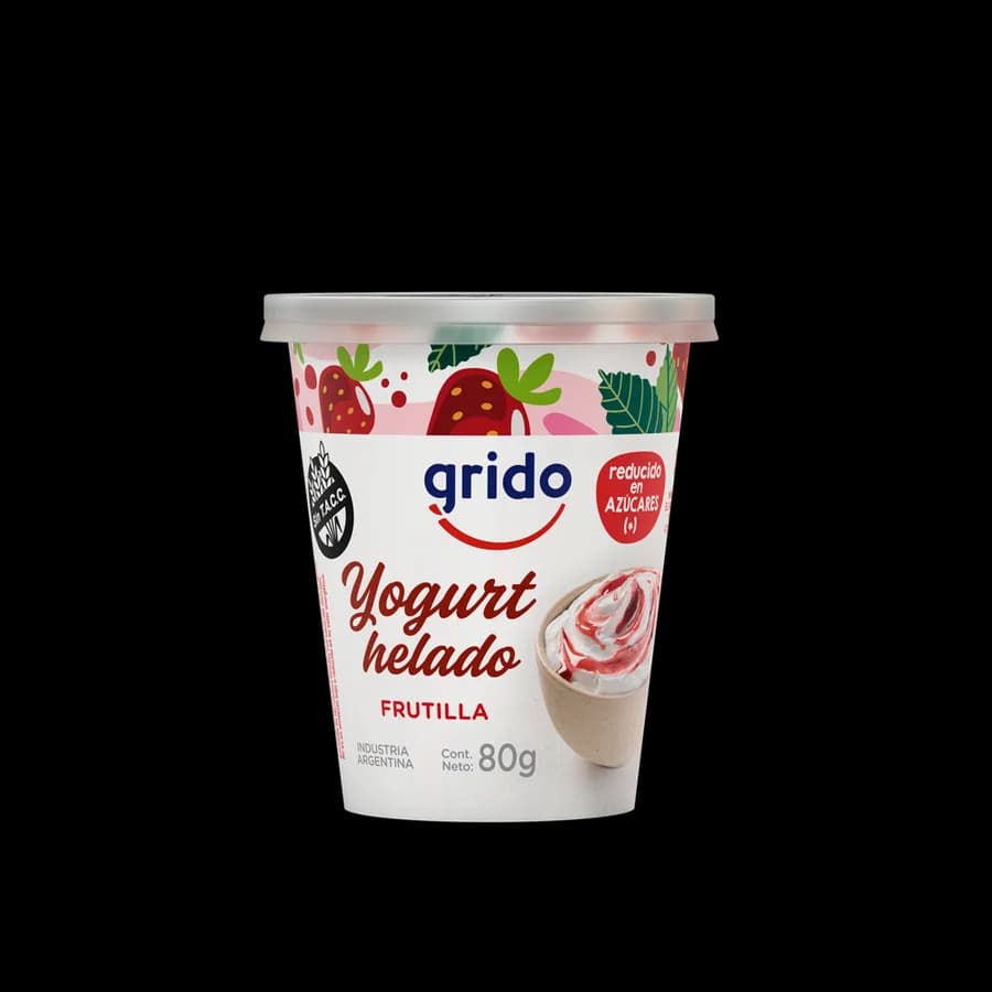 Yogurt helado de Frutilla sin TACC (unidad)