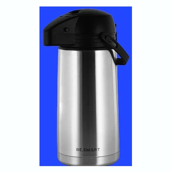 Garrafa térmica Be Smart 1,9 L inox — folheto Schumann "Preço de black" (26–31/10/2026), Instagram @schumann.dionisiocerqueira (imagens meramente ilustrativas)