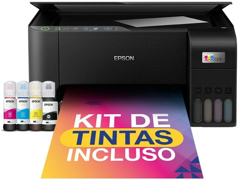 Impressora Multifuncional Epson EcoTank L3250 Wi-Fi