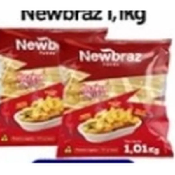 Polenta congelada Newbraz 1,1 kg — folheto "Fim de Semana da Economia" 28–31/10/2026, loja de Barracão (Instagram @supersaojoseoficial; imagens meramente ilustrativas)