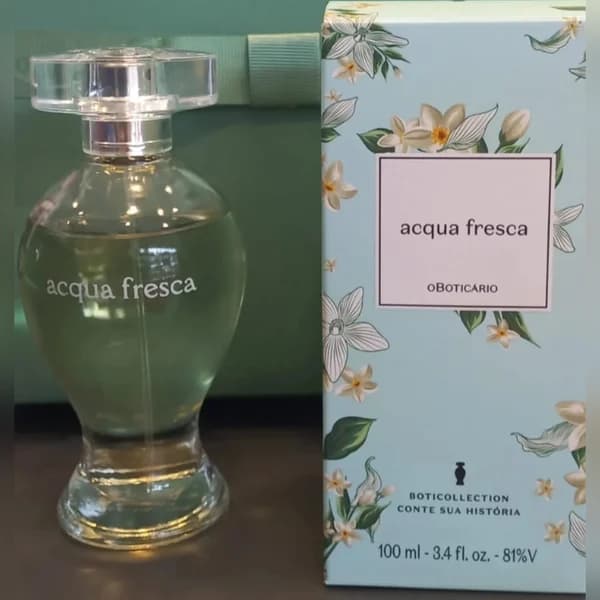 Acqua Fresca desodorante colônia 100 ml (Boticollection) — foto da loja nos stories de O Boticário Dionísio Cerqueira (28/10/2026)