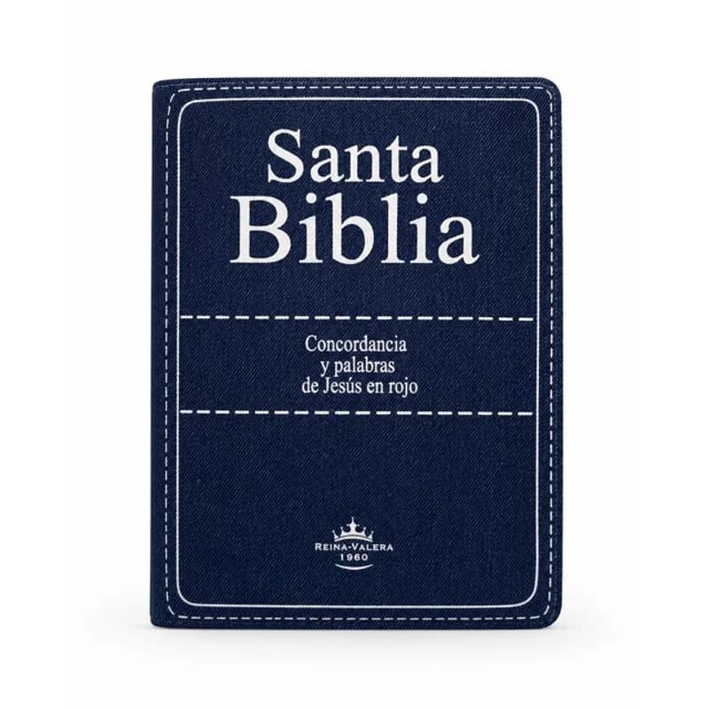 Santa Biblia RVR 1960 · Tela Jean con Concordancia