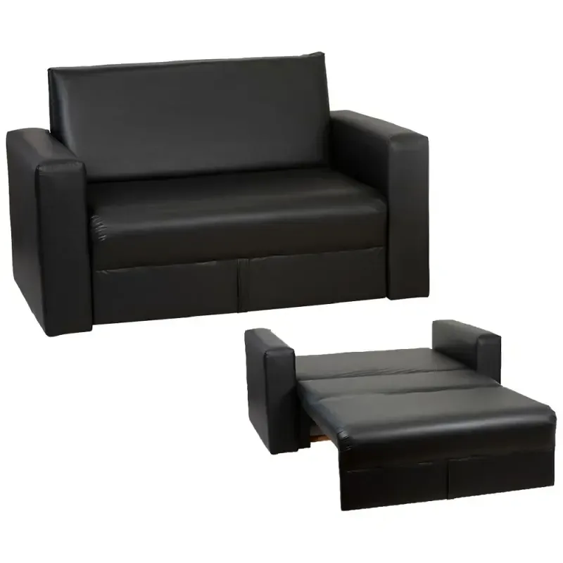 SOFA CAMA BUCANERO NEGRO MUEBLES AIMARETTI