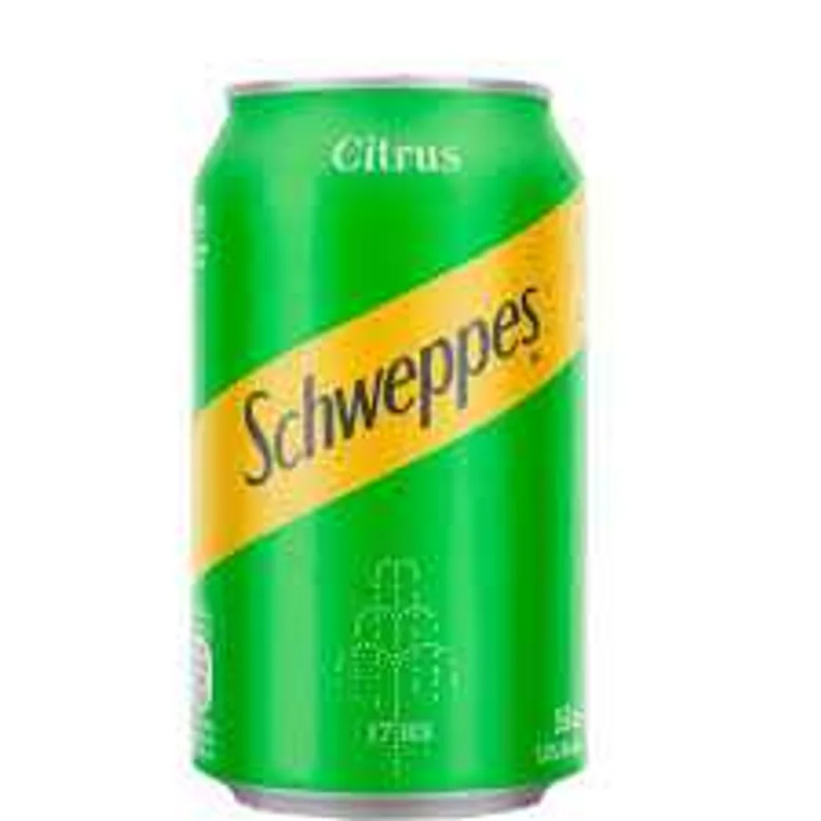 Schweppes lata