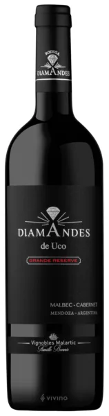 Vino DiamAndes de Uco Grande Reserva Malbec Cabernet 750 ml