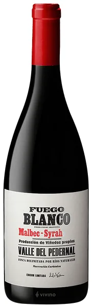 Vino Fuego Blanco Malbec Syrah 750 ml