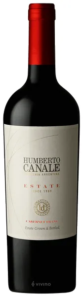 Vino Humberto Canale Estate Cabernet Franc 750 ml