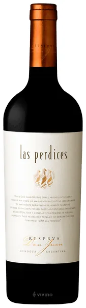 Vino Las Perdices Don Juan Reserva 750 ml