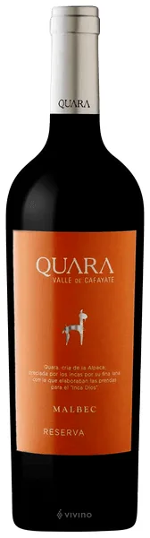 Vino Quara Reserva Malbec 750 ml