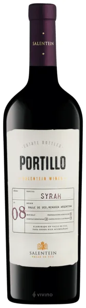 Vino Salentein Portillo Syrah 750 ml