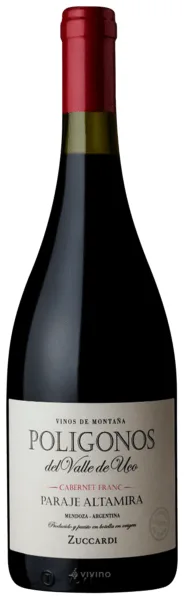 Vino Zuccardi Poligonos Paraje Altamira Cabernet Franc 750 ml