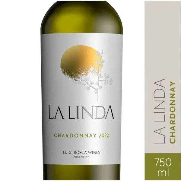 VINO LA LINDA CHARDONNAY x 750 ml