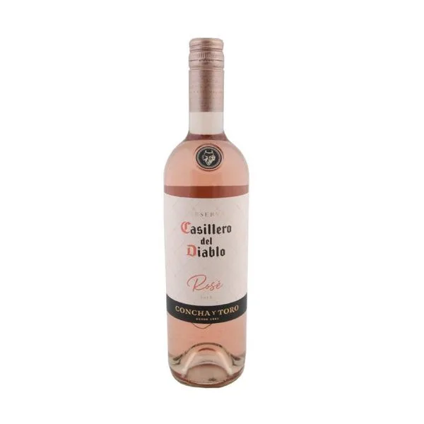 Vino Ros? Casillero Del Diablo 750 x Ml
