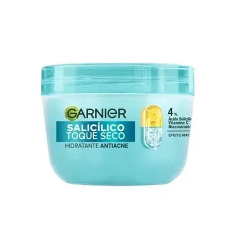 Hidratante Facial Garnier Salicílico Toque Seco Antiacne 85 g