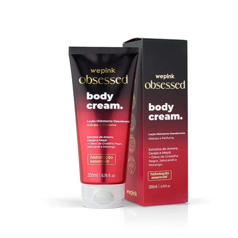 Body Cream Obsessed Desodorante Hidratante 200 ml — We Pink