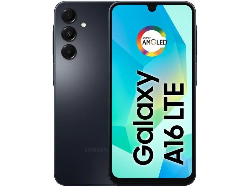 Smartphone Samsung Galaxy A16 256GB Preto Claro 8GB RAM 6,7" FHD+