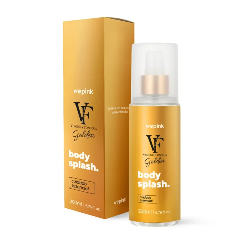 Body Splash VF Golden Desodorante Colônia 200 ml — We Pink