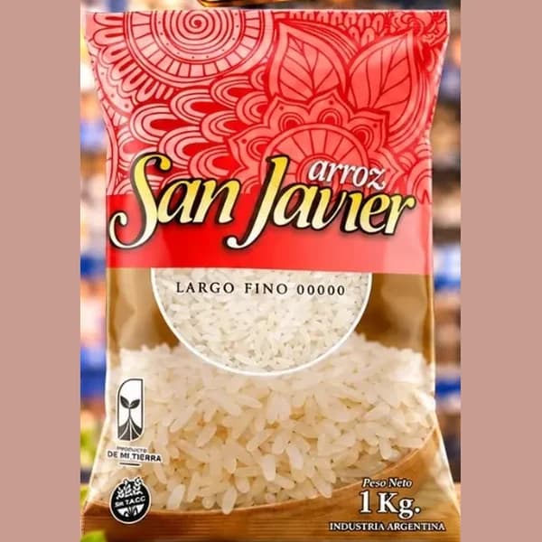 Arroz San Javier Fortuna 00000 1 kg — publicación Instagram @ceferino.supermercados "Ofertas imperdibles", válidas hasta el 14/10/2026 en todas las sucursales