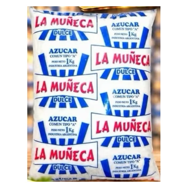 Azúcar común tipo A La Muñeca 1 kg — publicación Instagram @ceferino.supermercados "Ofertas imperdibles", válidas hasta el 30/10/2026 o hasta agotar stock en todas las sucursales