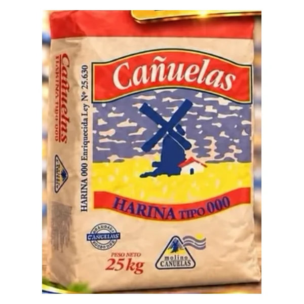 Harina de trigo 000 Cañuelas 25 kg — publicación Instagram @ceferino.supermercados "Ofertas imperdibles", válidas hasta el 30/10/2026 o hasta agotar stock en todas las sucursales