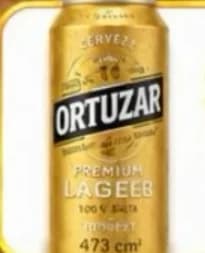 Cerveza Ortuzar Premium Lager lata 710 cc — publicación Instagram @ceferino.supermercados "Ofertas imperdibles", válidas hasta el 30/10/2026 o hasta agotar stock en todas las sucursales (recorte del folleto, 21/10/2026)