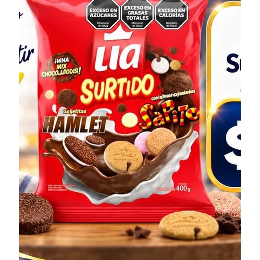 Galletitas Surtidas Lia x 400 g