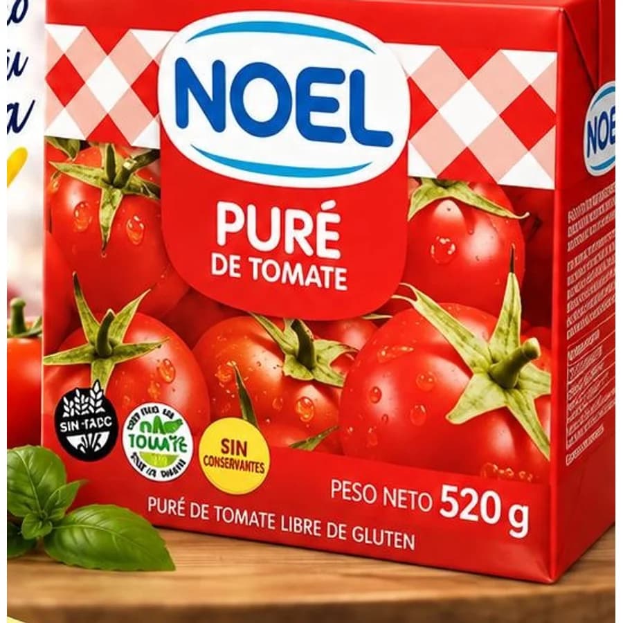 Puré de Tomates Noel x 520 g