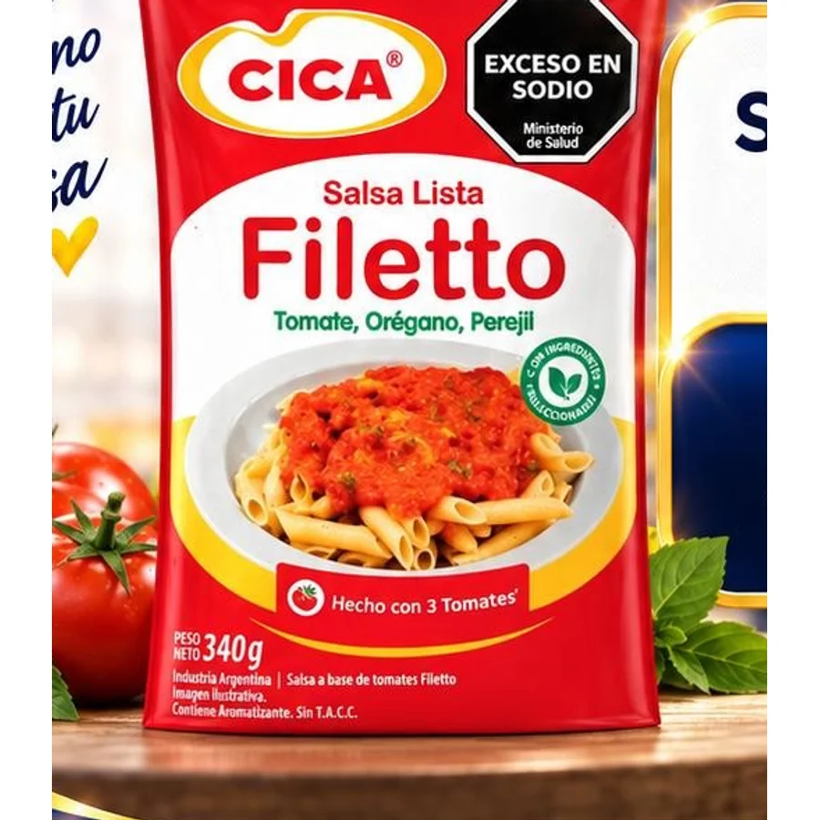 Salsa de Tomates Cica x 340 g