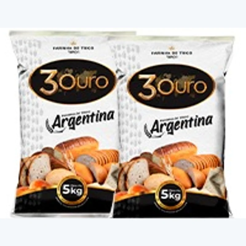 Farinha de trigo 3 Ouro Argentina 5 kg