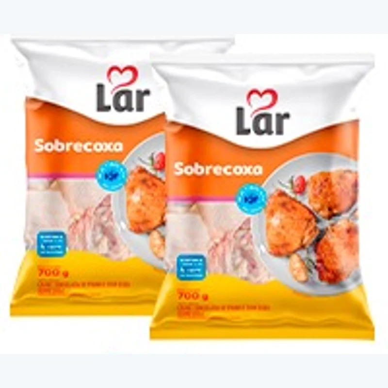Sobrecoxa de frango IQF Lar 700 g