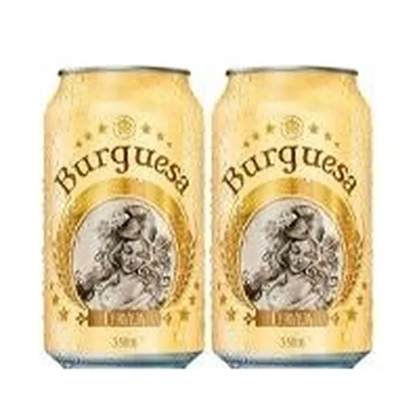 Cerveja Burguesa lata 350 ml — folheto Bonno "Findi Bonzão" 31/10–02/11/2026, loja de Dionísio Cerqueira (Instagram @bonnoatacarejo)