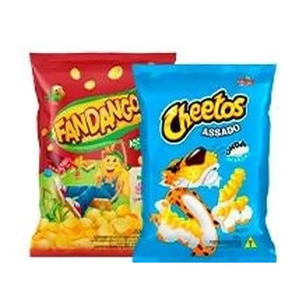 Salgadinho Fandangos presunto 250 g ou Cheetos Onda requeijão 250 g — folheto Bonno "Findi Bonzão" 31/10–02/11/2026, loja de Dionísio Cerqueira (Instagram @bonnoatacarejo)