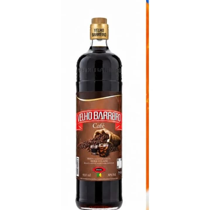Aguardente Velho Barreiro Café 910 ml — folheto Bonno 804f c3