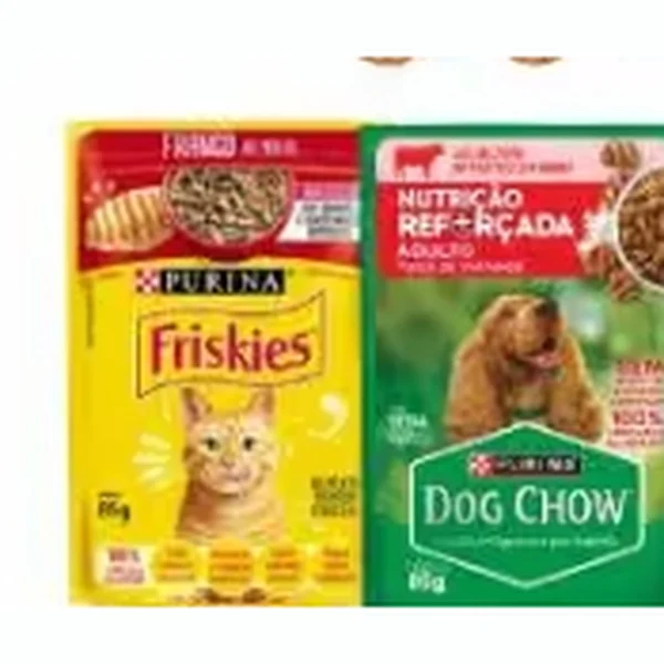 Alimento úmido Friskies ou Dog Chow sachê 85 g — folheto Bonno Nestlé/Garoto 06-18/10/2026 (bonno.net)