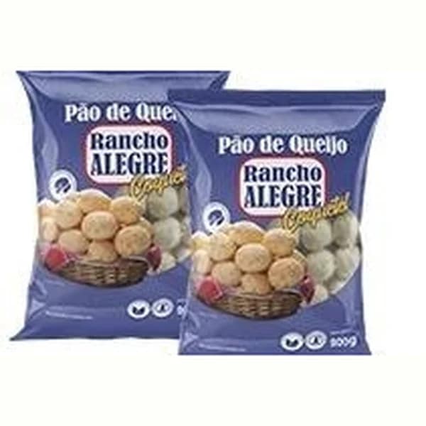 Pão de queijo Rancho Alegre 800 g — folheto Bonno "Esquenta Final de Semana" Dionísio Cerqueira 15-16/10/2026 (Instagram @bonnoatacarejo)