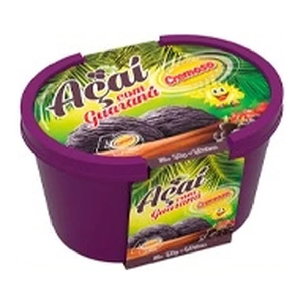 Açaí com guaraná cremoso 600 g — folheto Bonno "Esquenta Final de Semana" Dionísio Cerqueira 22-23/10/2026 (Instagram @bonnoatacarejo)
