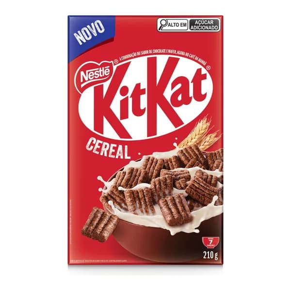 Cereal Nestlé Kit Kat 210 g — foto de catálogo de www.bistek.com.br (https://www.bistek.com.br/cereal-matinal-kitkat-210g-2253100/p); búsqueda encargada por el administrador, 24/10/2026