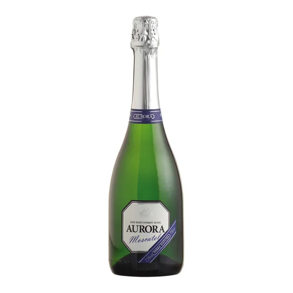 Espumante Aurora Moscatel 750 ml — foto de catálogo de www.bistek.com.br (https://www.bistek.com.br/espumante-aurora-750ml-moscatel-988871/p); búsqueda encargada por el administrador, 24/10/2026