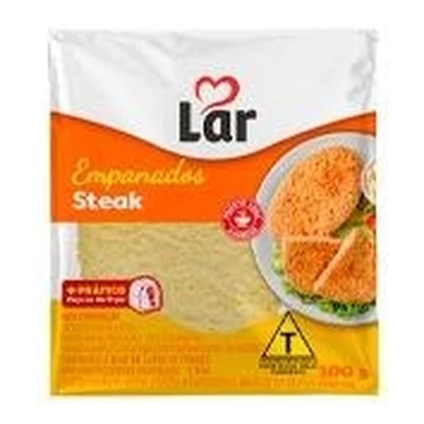 Empanado de frango Lar steak 100 g — folheto "Fecha Mês de Aniversário" (27/10–02/11/2026), Instagram @bonnoatacarejo