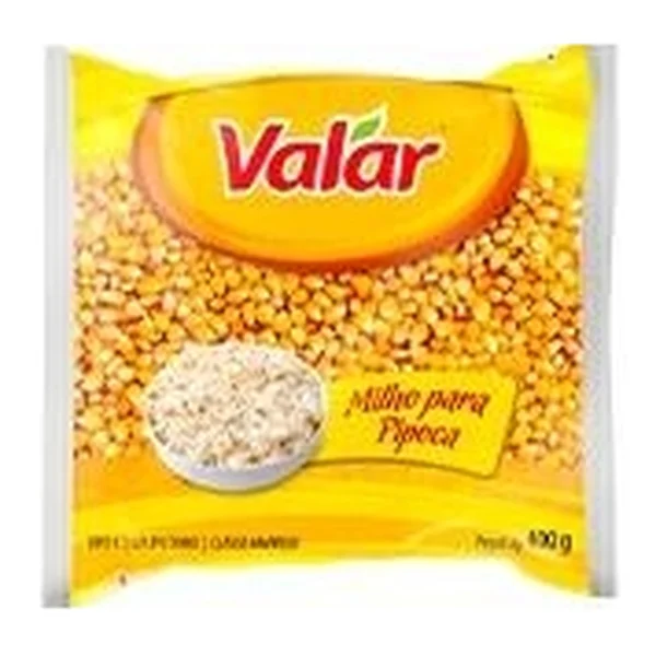 Milho para pipoca Valar 400 g — folheto "Fecha Mês de Aniversário" (27/10–02/11/2026), Instagram @bonnoatacarejo
